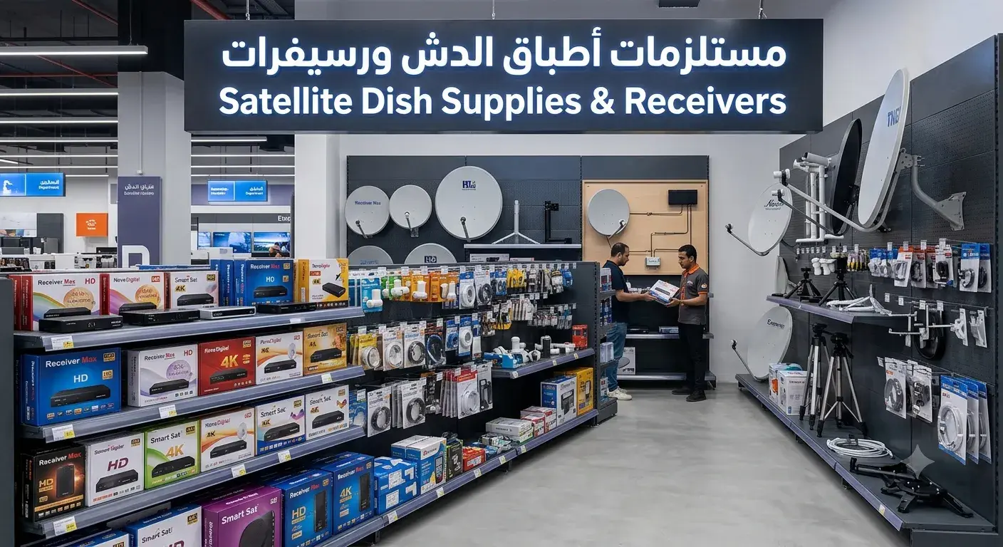 مستلزمات الرسيفرات والدش