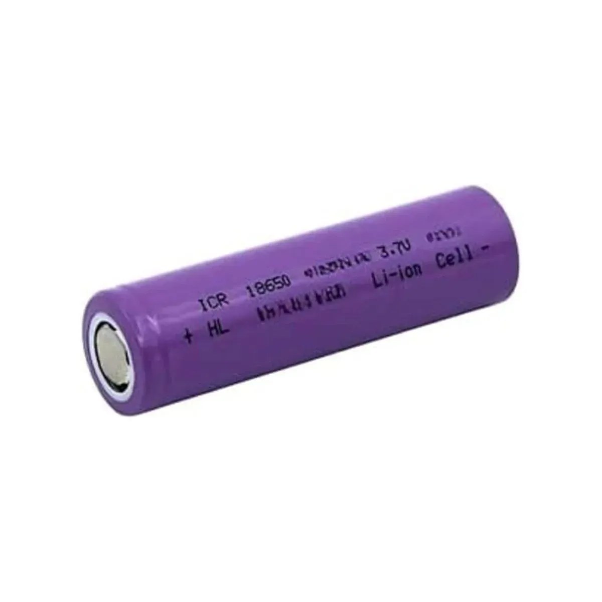 بطارية ليثيوم أيون ICR 18650 قابلة لإعادة الشحن (3.7 فولت)1200