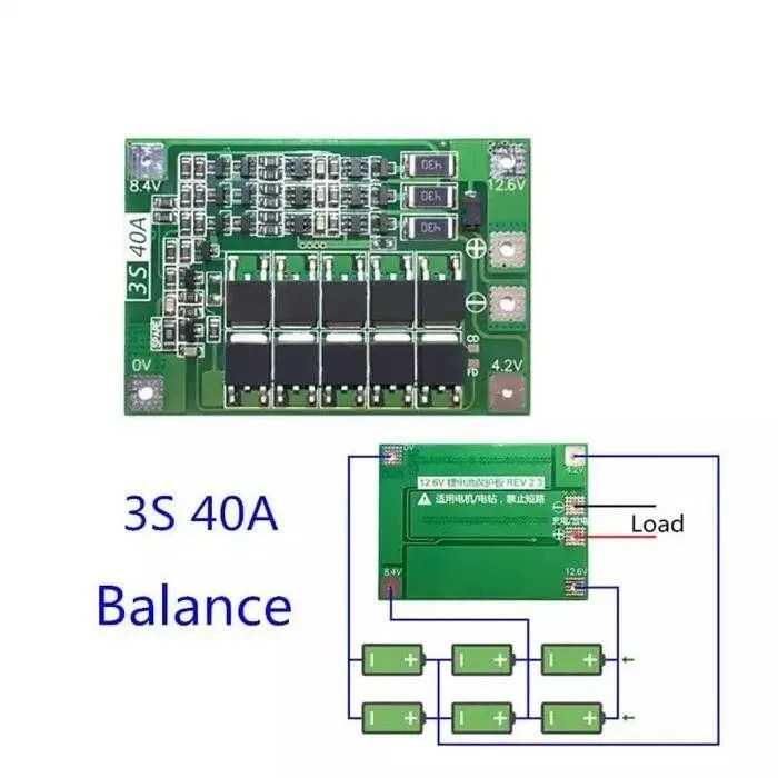 BMS 40A 3s