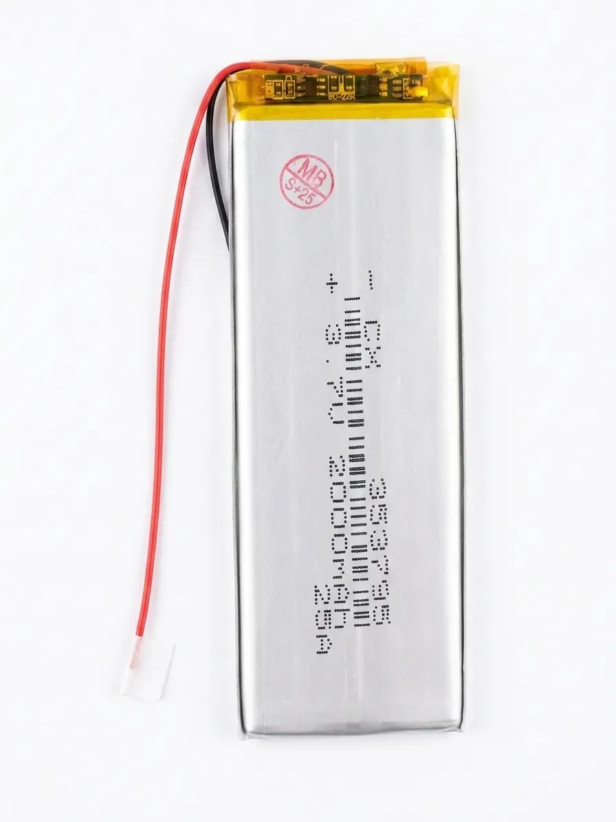 بطاريه ليثيوم 3.7v-قابلة لإعادة الشحن موديل HST-353795-2000ma