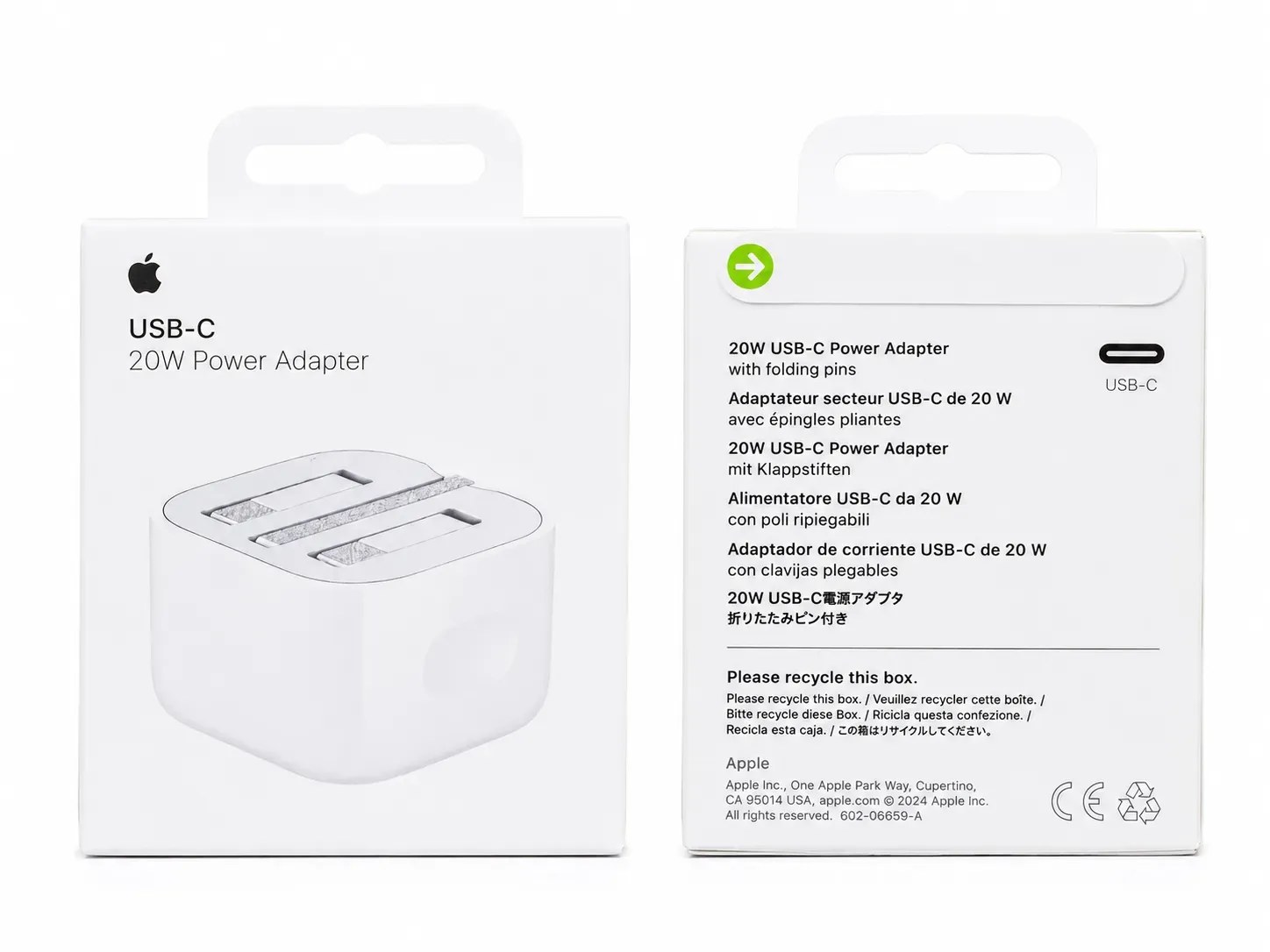 APPLE Power Adapter USB-C 20W
